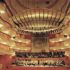 Concert Hall, Costa Mesa, CA- At over 8,000 square feet, the ribbons of the Acoustical Canopies were gilded in aluminum leaf.