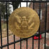 Arlington National Cemetery Gate Medallion 23.75kt Golf Leaf