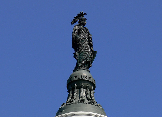 United States Capitol, Statue of Freedom