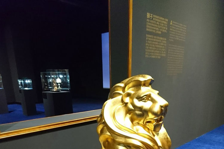 23.75kt Gilded MGM Lion Example